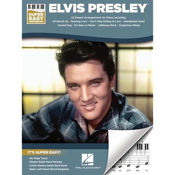 Amazon.com: Elvis Presley Piano Solos: 9781423429722: Presley